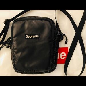 Black Supreme shoulder bag